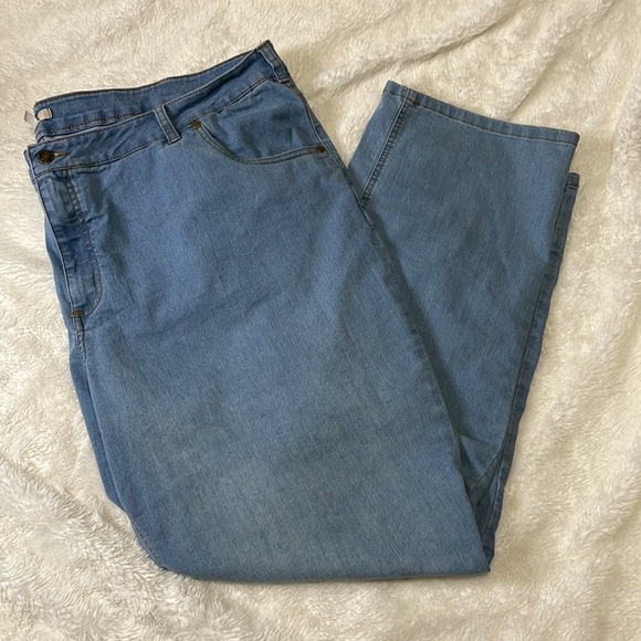 Woman Within Light Colored‎ Jeans - Picture 1 of 4